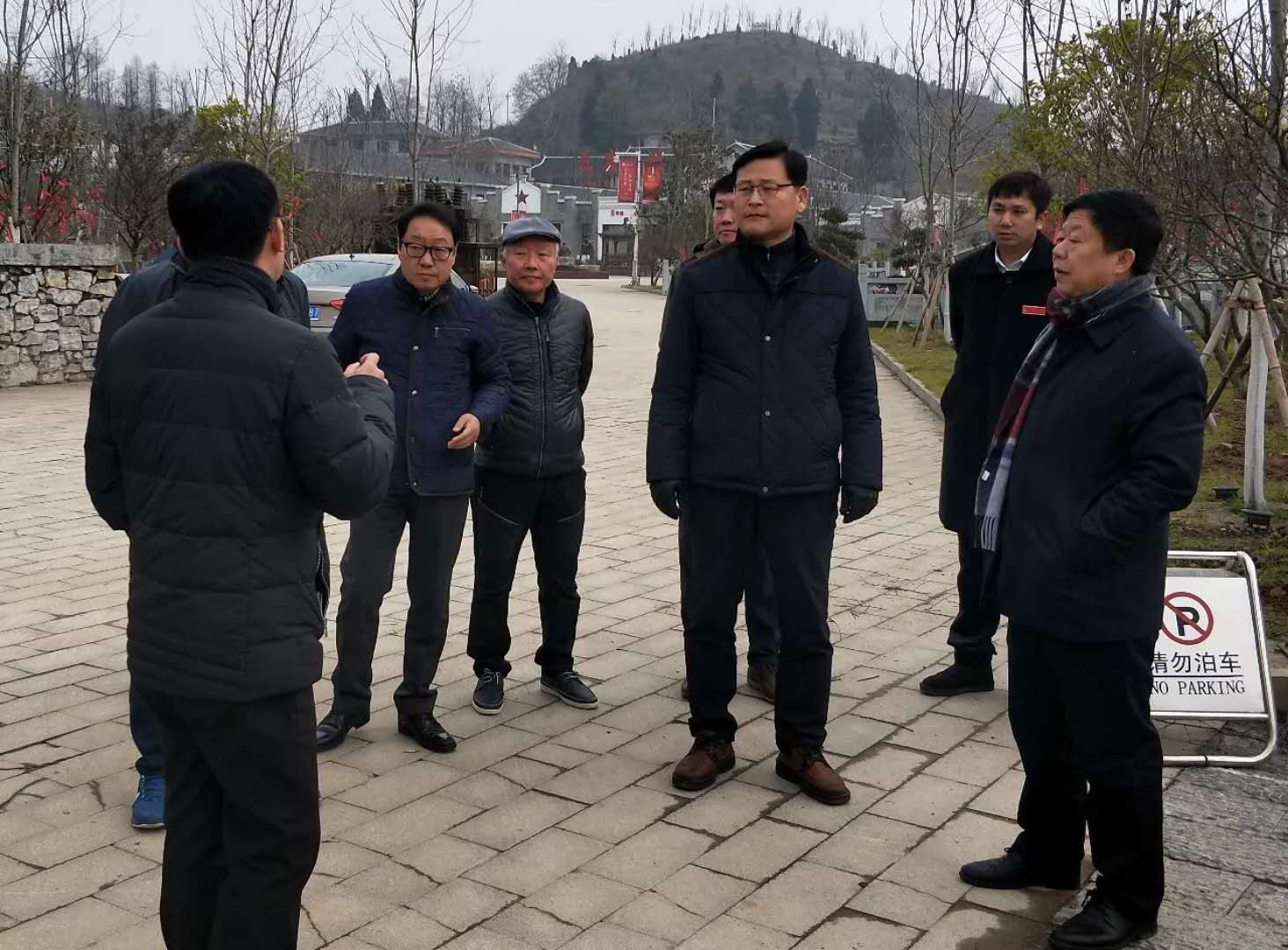 (株) 韓國MK會社會長韓東協(xié)蒞臨朱砂古鎮(zhèn)考察
