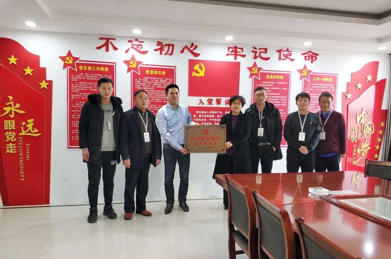 山東銀田農(nóng)貿(mào)集團(tuán)黨支部榮獲“五星級(jí)黨組織”稱號(hào)
